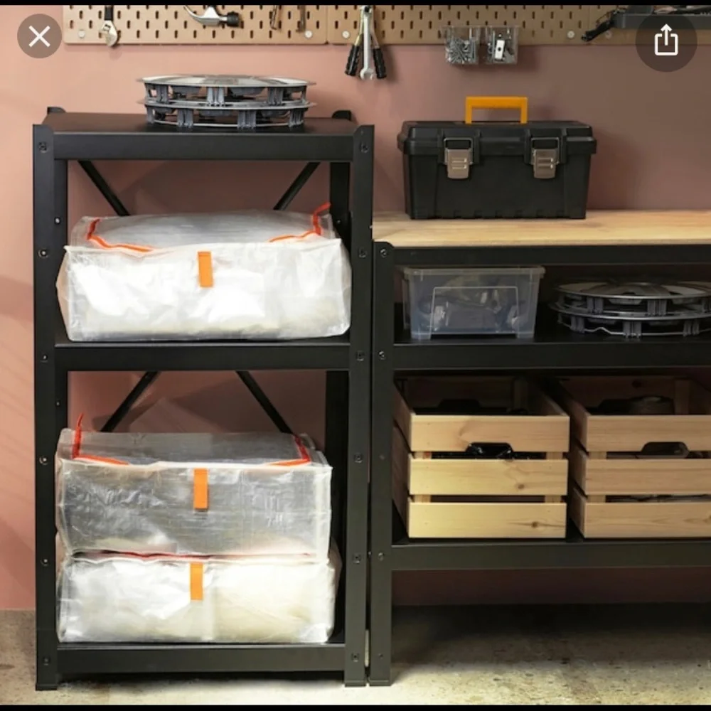 1 PÄRKLA Storage Case, organizing bag, Width: 21 ¾ 